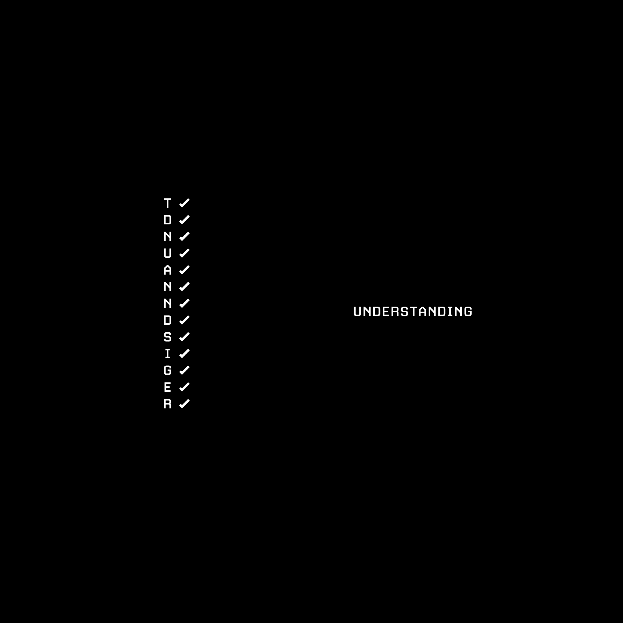 Knowing vs. understanding.